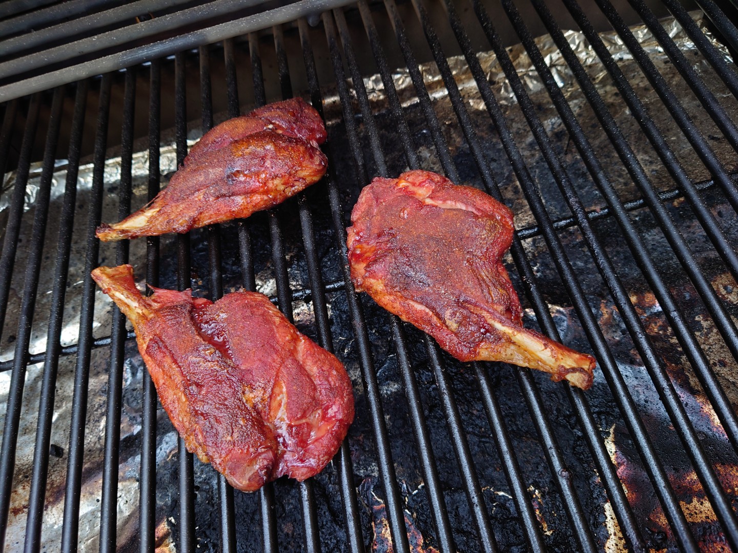 Gerecht van de barbecue